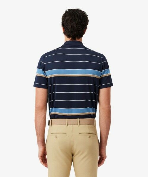 LACOSTE / ラコステ ポロシャツ | ウルトラドライ パネル配色ボーダーゴルフポロシャツ | 詳細2