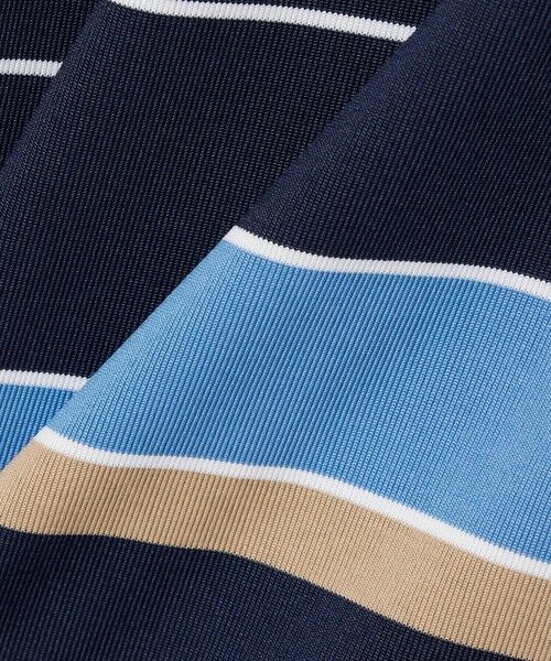 LACOSTE / ラコステ ポロシャツ | ウルトラドライ パネル配色ボーダーゴルフポロシャツ | 詳細5