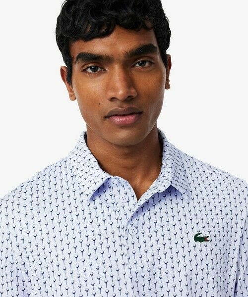 LACOSTE / ラコステ ポロシャツ | 総柄ゴルフプリント ウルトラドライストレッチポロシャツ | 詳細6