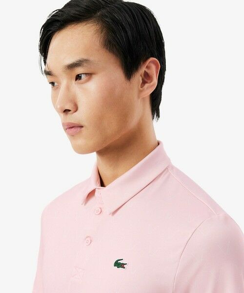 LACOSTE / ラコステ ポロシャツ | 総柄ゴルフプリント ウルトラドライストレッチポロシャツ | 詳細11