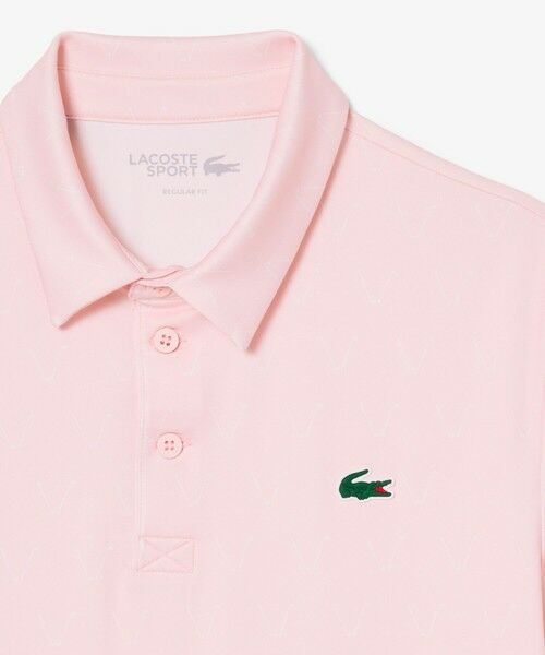 LACOSTE / ラコステ ポロシャツ | 総柄ゴルフプリント ウルトラドライストレッチポロシャツ | 詳細14