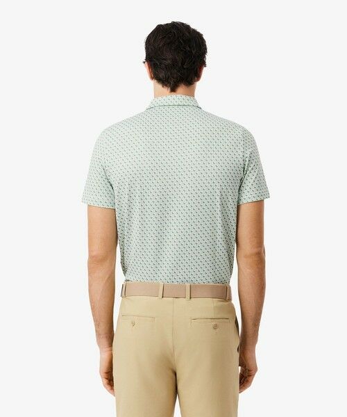 LACOSTE / ラコステ ポロシャツ | 総柄ゴルフプリント ウルトラドライストレッチポロシャツ | 詳細12