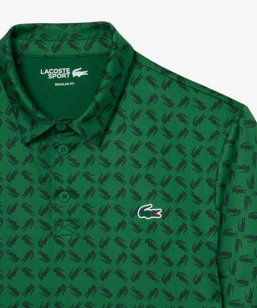 LACOSTE / ラコステ ポロシャツ | 総柄ゴルフプリント ウルトラドライストレッチポロシャツ | 詳細17