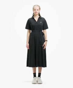 LACOSTE / ラコステ ロング・マキシ丈ワンピース | スキッパーネックポロドレス / マキシ丈フレアワンピース