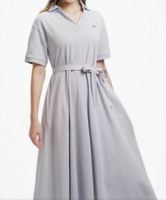 LACOSTE / ラコステ ロング・マキシ丈ワンピース | スキッパーネックポロドレス / マキシ丈フレアワンピース