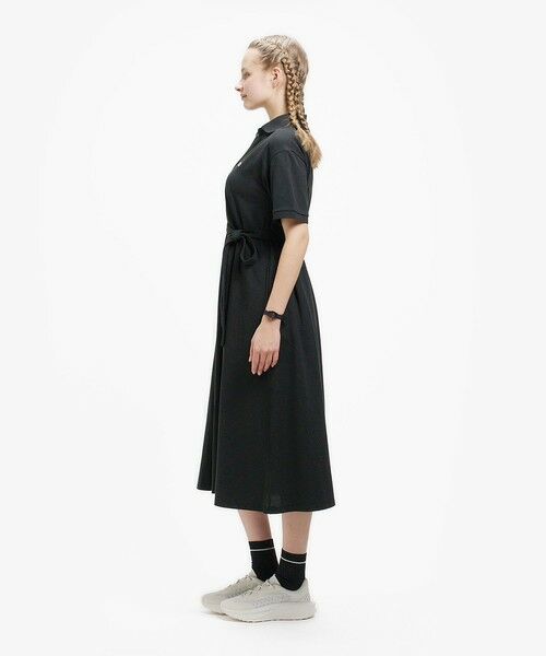 LACOSTE / ラコステ ロング・マキシ丈ワンピース | スキッパーネックポロドレス / マキシ丈フレアワンピース | 詳細3