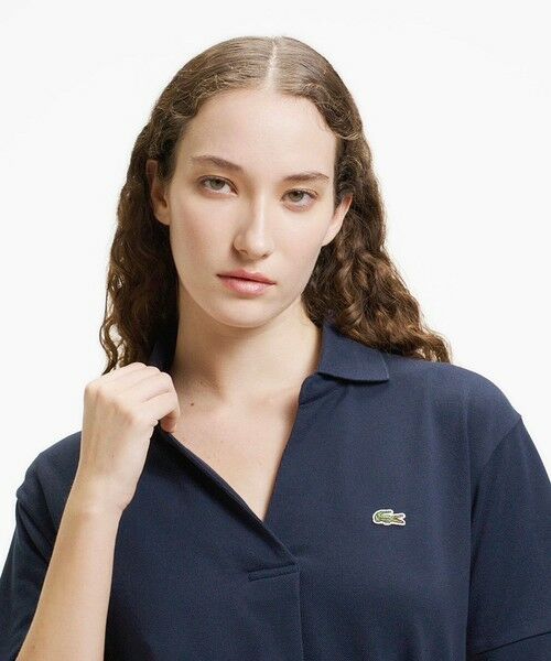 LACOSTE / ラコステ ロング・マキシ丈ワンピース | スキッパーネックポロドレス / マキシ丈フレアワンピース | 詳細5