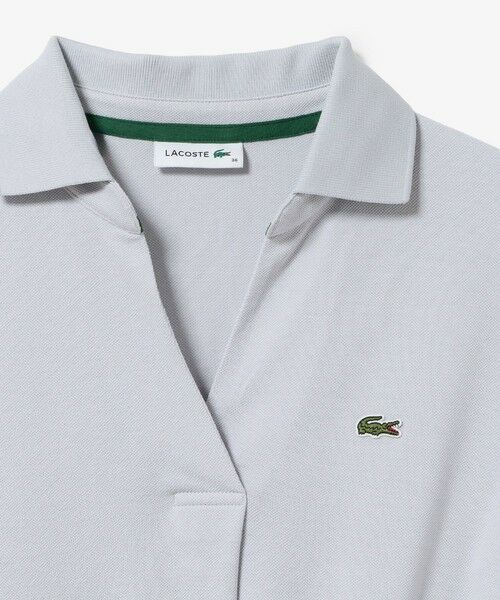 LACOSTE / ラコステ ロング・マキシ丈ワンピース | スキッパーネックポロドレス / マキシ丈フレアワンピース | 詳細15