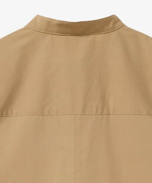 LACOSTE / ラコステ ミニ丈・ひざ丈ワンピース | Aラインノースリーブシャツドレス / ミモレ丈シャツワンピース | 詳細8