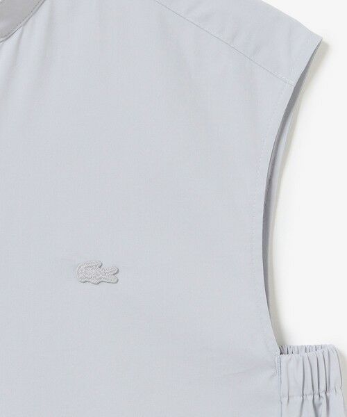 LACOSTE / ラコステ ミニ丈・ひざ丈ワンピース | Aラインノースリーブシャツドレス / ミモレ丈シャツワンピース | 詳細18