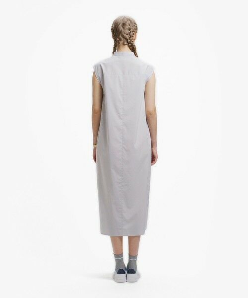 LACOSTE / ラコステ ミニ丈・ひざ丈ワンピース | Aラインノースリーブシャツドレス / ミモレ丈シャツワンピース | 詳細11