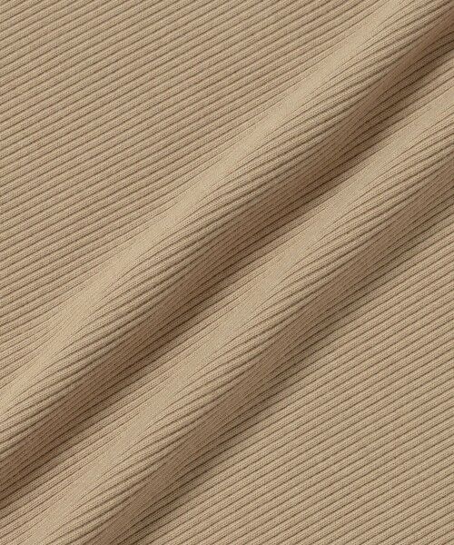 LACOSTE / ラコステ ミニ丈・ひざ丈ワンピース | 異素材コンビノースリーブドレス / フレアワンピース | 詳細10