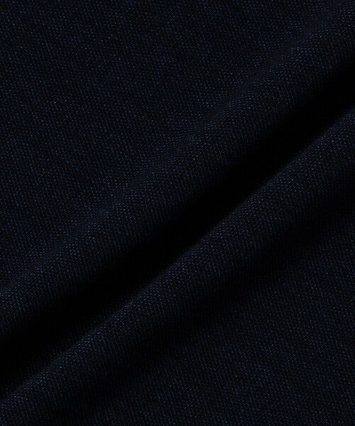 LACOSTE / ラコステ ミニ丈・ひざ丈ワンピース | インディゴ鹿の子ポロドレス | 詳細10