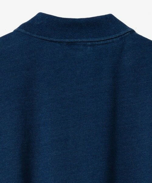 LACOSTE / ラコステ ミニ丈・ひざ丈ワンピース | インディゴ鹿の子ポロドレス | 詳細18