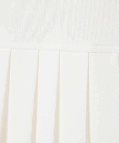 LACOSTE / ラコステ ミニ丈・ひざ丈ワンピース | ストレッチ鹿の子地プリーツポロドレス | 詳細11