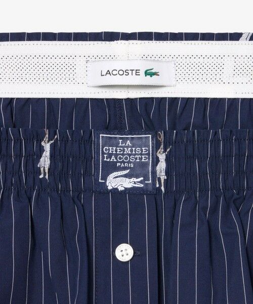 LACOSTE / ラコステ ショート・ハーフ・半端丈パンツ | プレイヤージャカード ストライプボクサーショーツ | 詳細6