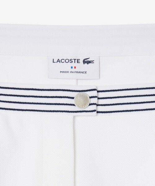 LACOSTE / ラコステ ショート・ハーフ・半端丈パンツ | フランスメイド ボーダーウエストバンド鹿の子地ショーツ | 詳細5