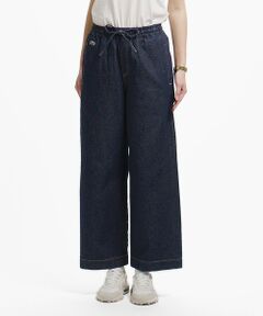 LACOSTE / ラコステ デニムパンツ | ワイドレッグイージーデニムパンツ