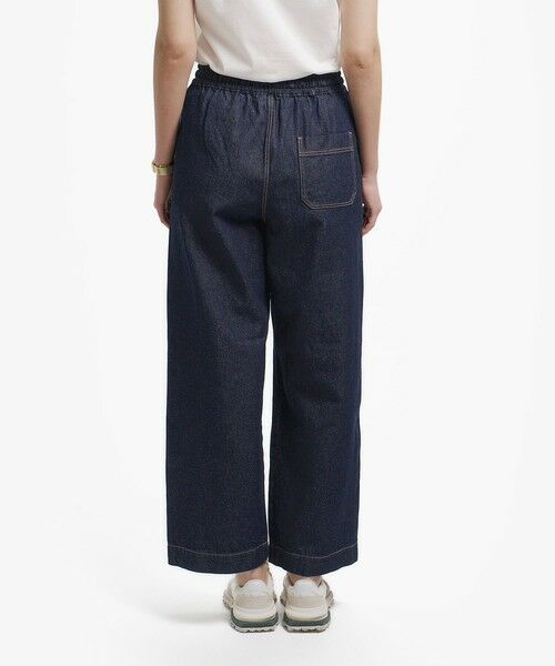 LACOSTE / ラコステ デニムパンツ | ワイドレッグイージーデニムパンツ | 詳細1