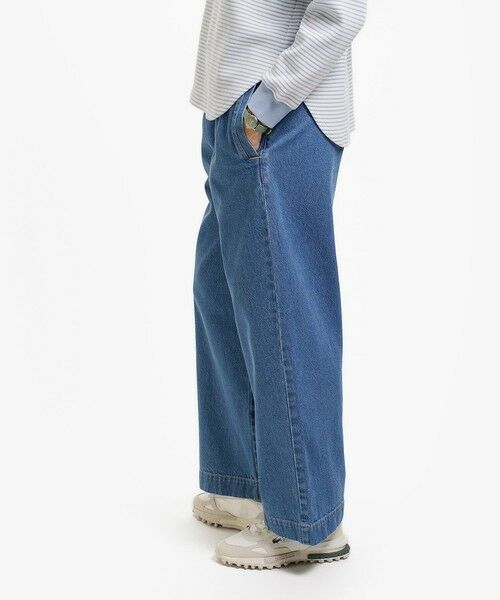 LACOSTE / ラコステ デニムパンツ | ワイドレッグイージーデニムパンツ | 詳細11