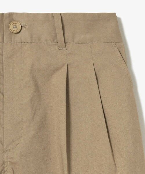 LACOSTE / ラコステ チノ・ワークパンツ | ウエストギャザーストレッチ ダブルタックワイドパンツ | 詳細5