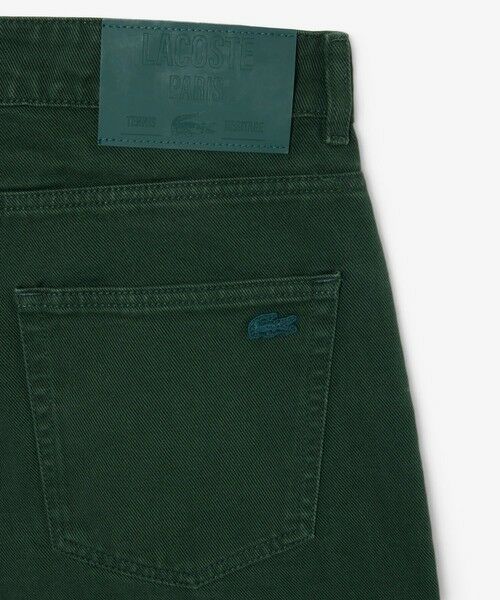 LACOSTE / ラコステ デニムパンツ | 5ポケットストレートカラーデニムパンツ | 詳細6
