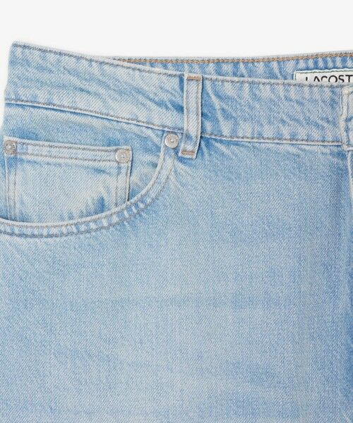 LACOSTE / ラコステ デニムパンツ | ルーズフィットオーガニックコットンデニムパンツ | 詳細1