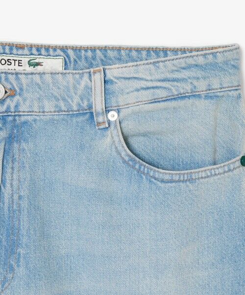LACOSTE / ラコステ デニムパンツ | ルーズフィットオーガニックコットンデニムパンツ | 詳細2