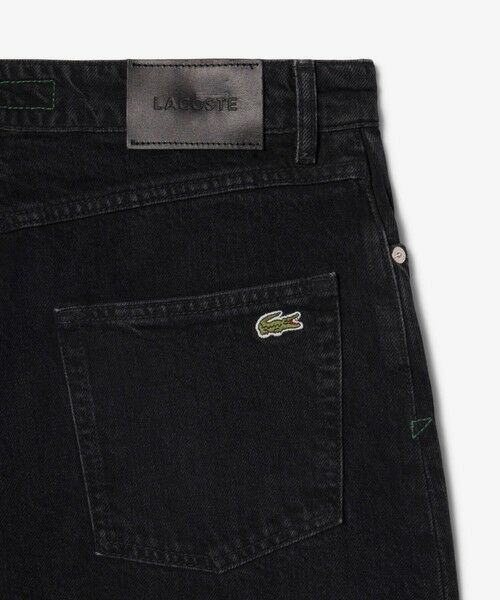 LACOSTE / ラコステ デニムパンツ | ルーズフィットオーガニックコットンデニムパンツ | 詳細7