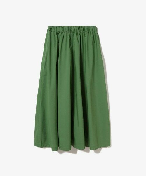 LACOSTE / ラコステ ミニ・ひざ丈スカート | ストレッチタイプライター ギャザー フレアスカート マキシ丈 | 詳細6