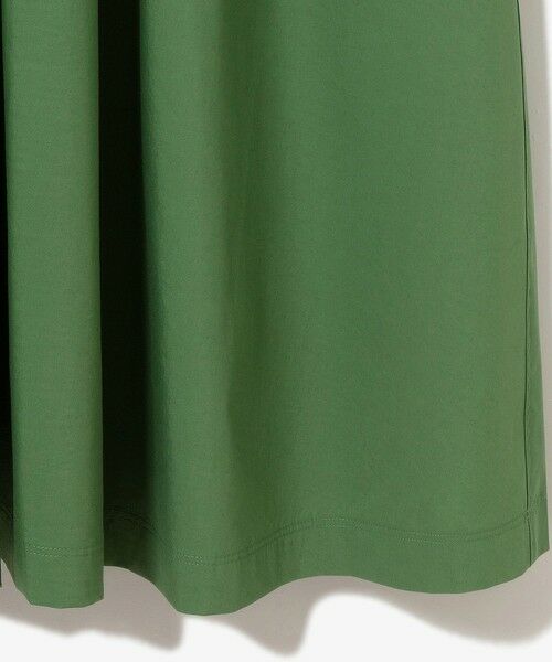 LACOSTE / ラコステ ミニ・ひざ丈スカート | ストレッチタイプライター ギャザー フレアスカート マキシ丈 | 詳細8