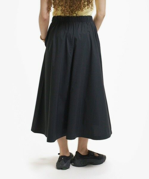 LACOSTE / ラコステ ミニ・ひざ丈スカート | ストレッチタイプライター ギャザー フレアスカート マキシ丈 | 詳細14