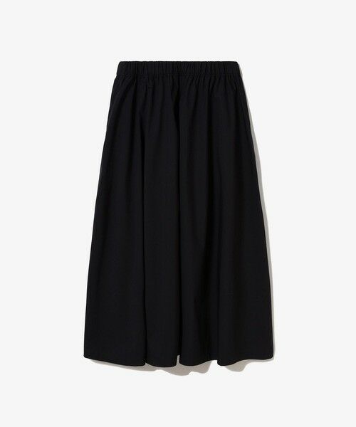 LACOSTE / ラコステ ミニ・ひざ丈スカート | ストレッチタイプライター ギャザー フレアスカート マキシ丈 | 詳細18