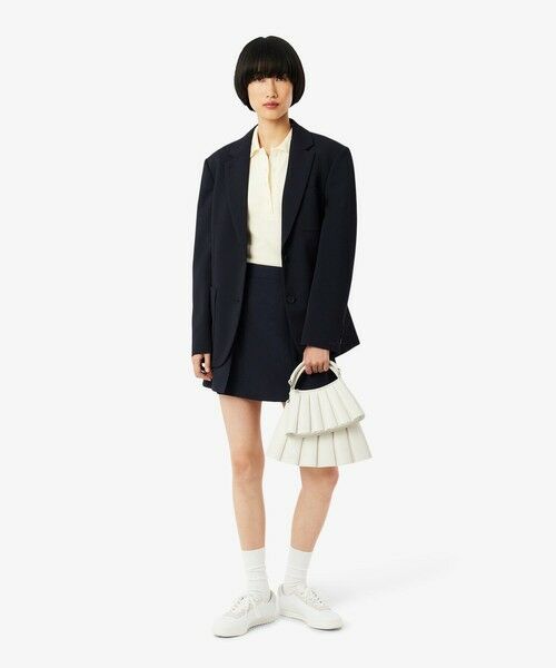 LACOSTE / ラコステ ミニ・ひざ丈スカート | テニスプリーツ鹿の子地スカート | 詳細7