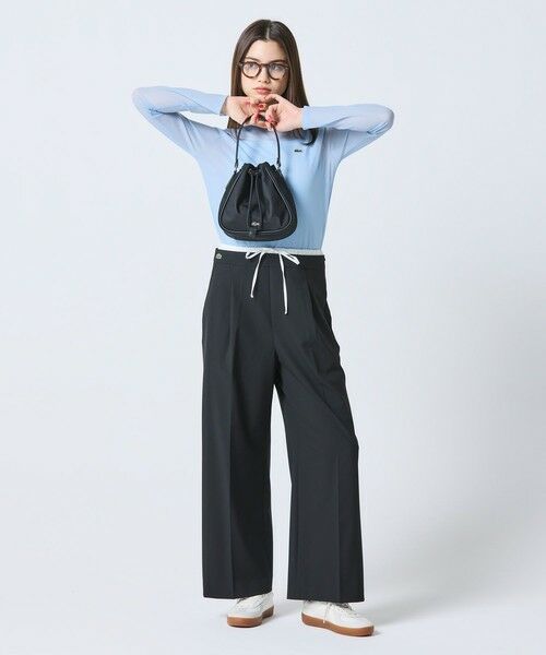 LACOSTE / ラコステ ハンドバッグ | デイ イン L 巾着バケットバッグ | 詳細10