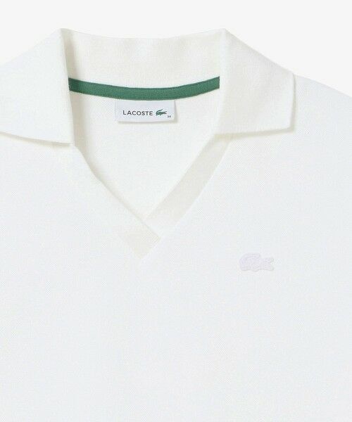 LACOSTE / ラコステ ポロシャツ | 鹿の子地サッカーシャツ / スキッパーネックポロ | 詳細8