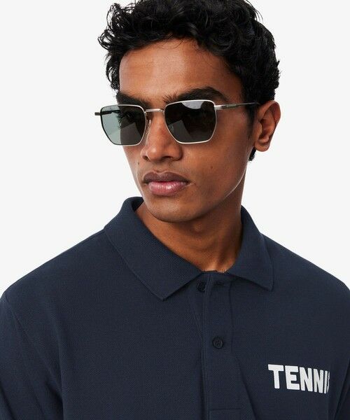 LACOSTE / ラコステ ポロシャツ | テニスプリント鹿の子地ポロシャツ | 詳細1