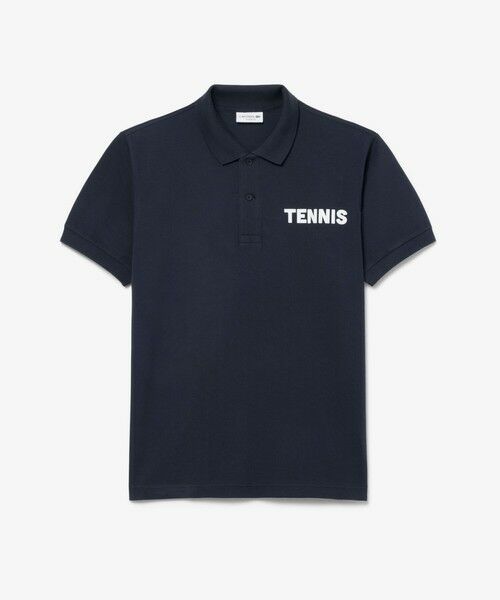 LACOSTE / ラコステ ポロシャツ | テニスプリント鹿の子地ポロシャツ | 詳細3