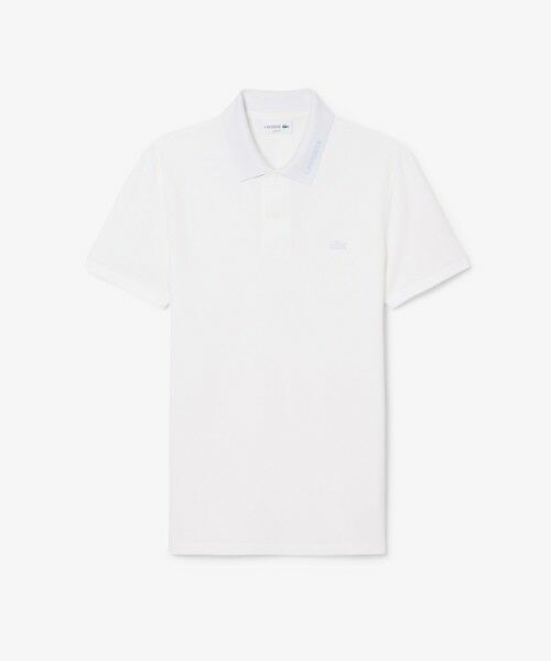 LACOSTE / ラコステ ポロシャツ | ネームジャカードカラーポロシャツ | 詳細3