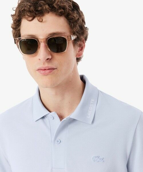 LACOSTE / ラコステ ポロシャツ | ネームジャカードカラーポロシャツ | 詳細13