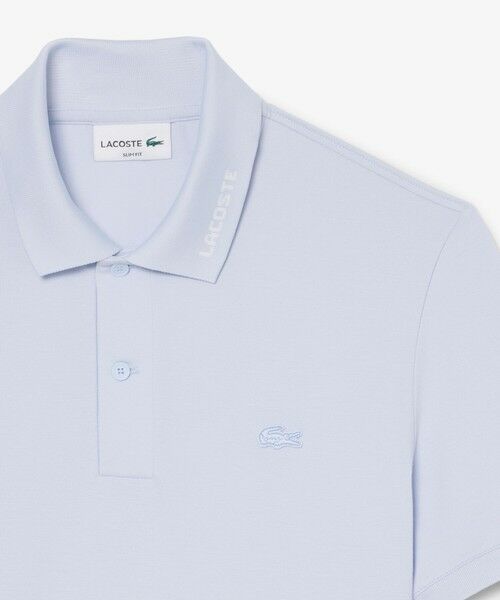 LACOSTE / ラコステ ポロシャツ | ネームジャカードカラーポロシャツ | 詳細16