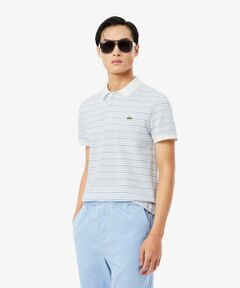 LACOSTE / ラコステ ポロシャツ | マルチボーダー鹿の子地ポロシャツ