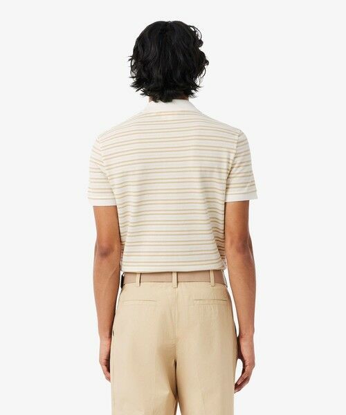 LACOSTE / ラコステ ポロシャツ | マルチボーダー鹿の子地ポロシャツ | 詳細2