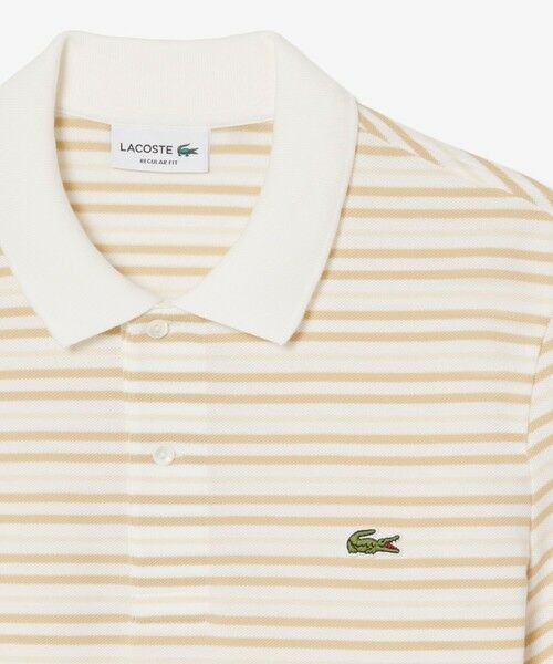 LACOSTE / ラコステ ポロシャツ | マルチボーダー鹿の子地ポロシャツ | 詳細4