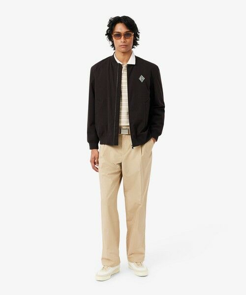 LACOSTE / ラコステ ポロシャツ | マルチボーダー鹿の子地ポロシャツ | 詳細6