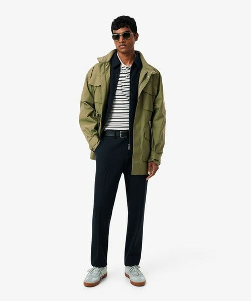 LACOSTE / ラコステ ポロシャツ | マルチボーダー鹿の子地ポロシャツ | 詳細12