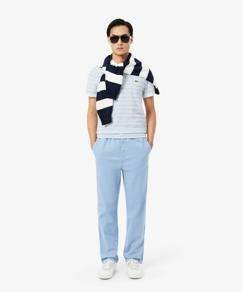 LACOSTE / ラコステ ポロシャツ | マルチボーダー鹿の子地ポロシャツ | 詳細18