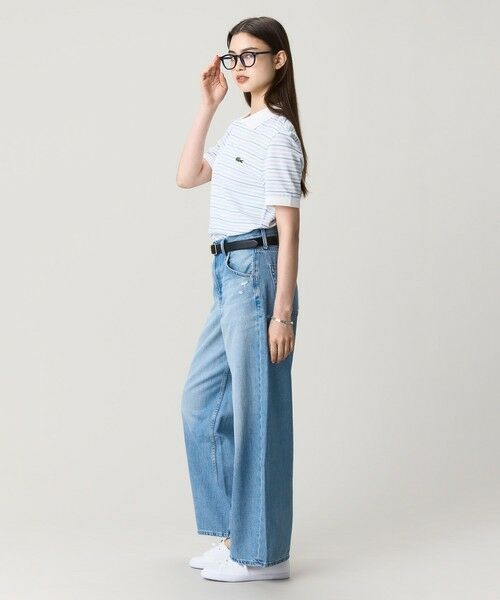 LACOSTE / ラコステ ポロシャツ | マルチボーダー鹿の子地ポロシャツ | 詳細18