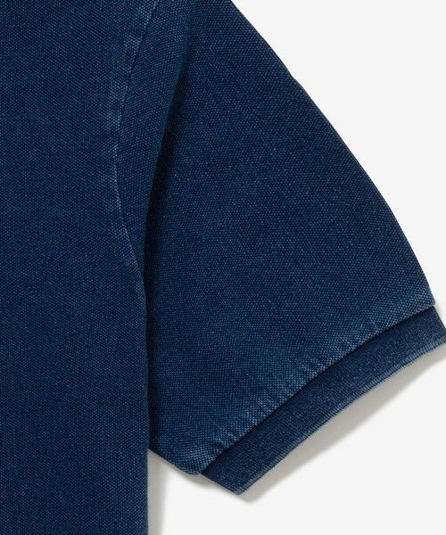 LACOSTE / ラコステ ポロシャツ | オーバーサイズ インディゴ ポロシャツ | 詳細7