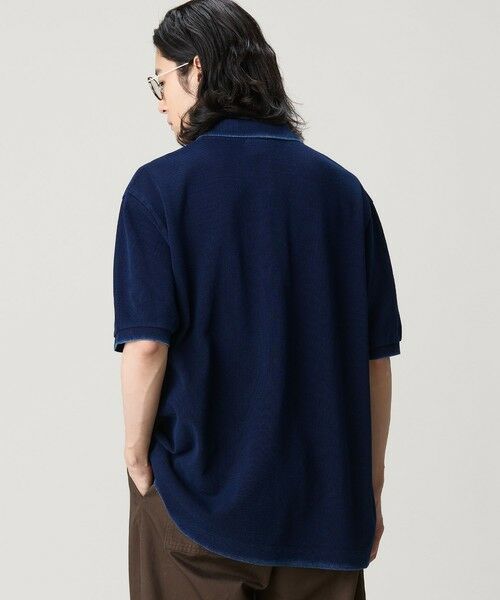 LACOSTE / ラコステ ポロシャツ | オーバーサイズ インディゴ ポロシャツ | 詳細14